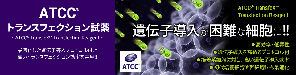 ATCC トランスフェクション試薬 TransfeX