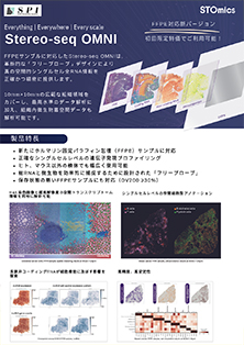 Stereo-seq OMNI for FFPE 初回限定 Starter Kit 利用可能